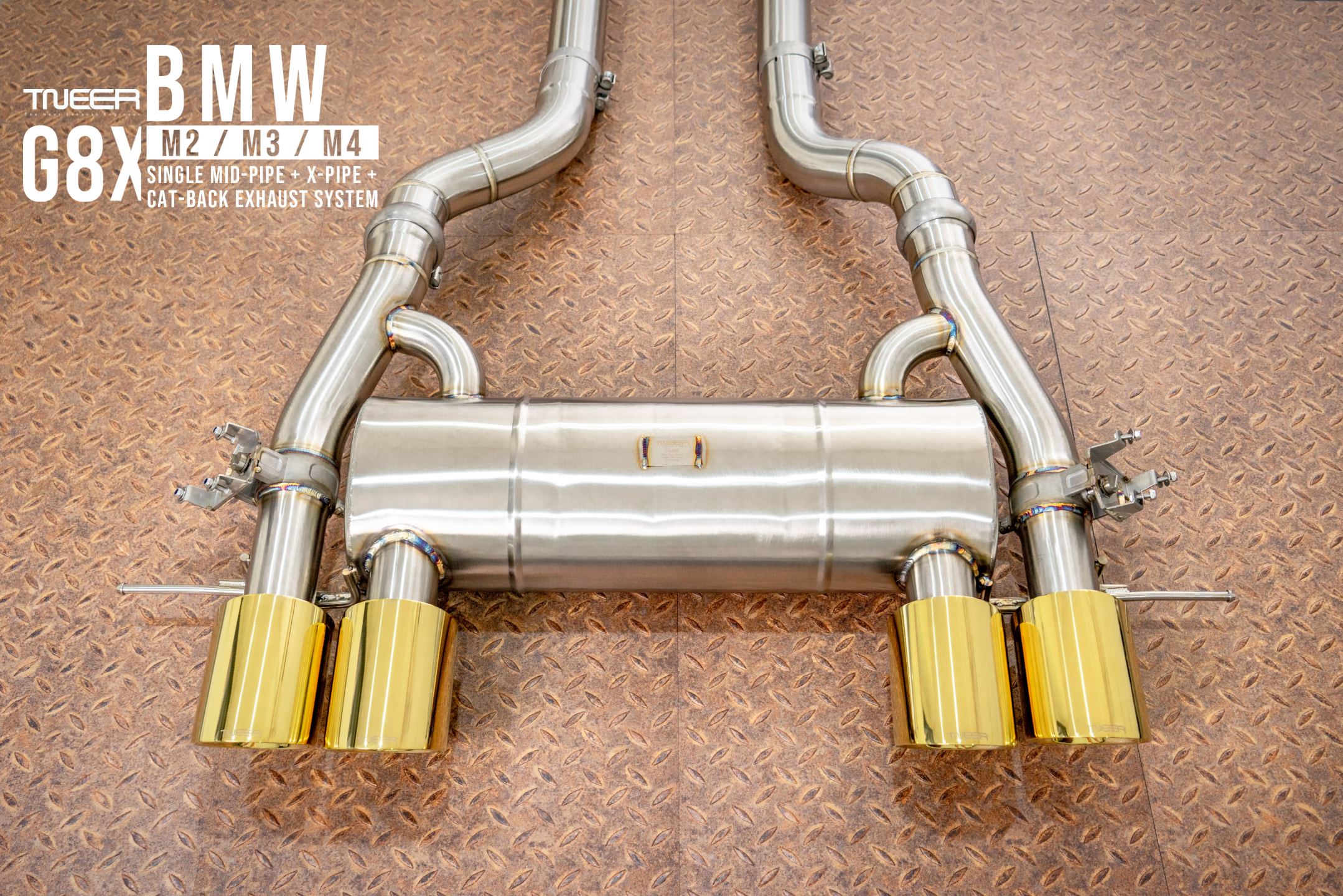 G80 M3 Wolverine X pipe + Catback Exhaust