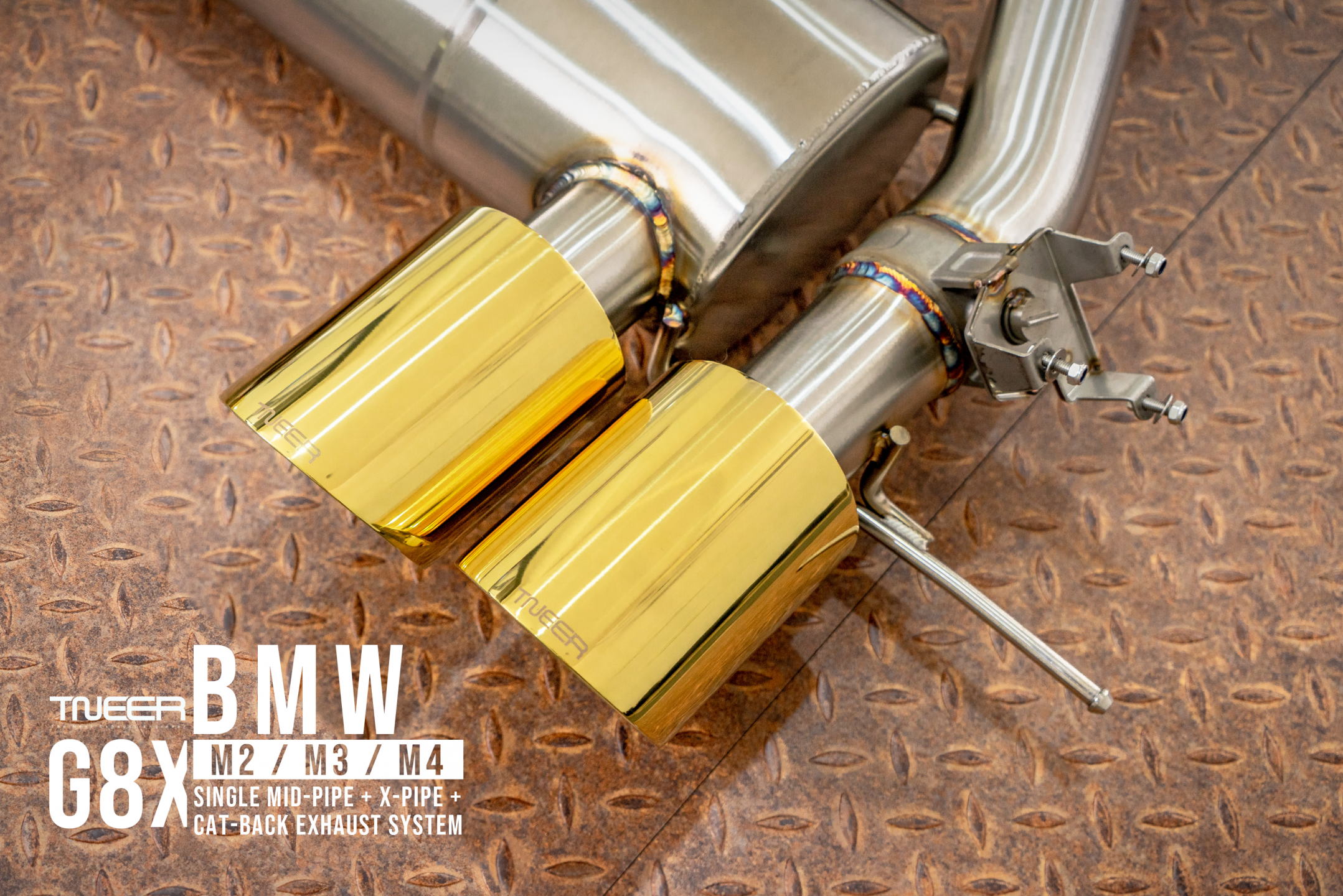 G82 M4 Wolverine X pipe + Catback Exhaust