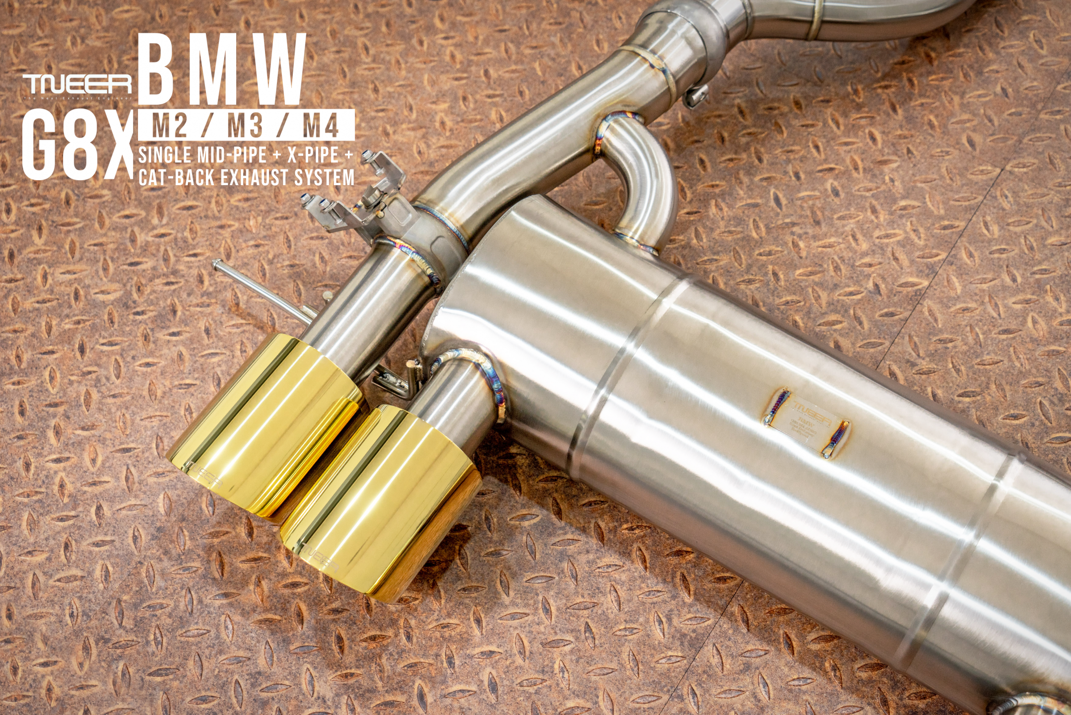 G82 M4 Wolverine X pipe + Catback Exhaust