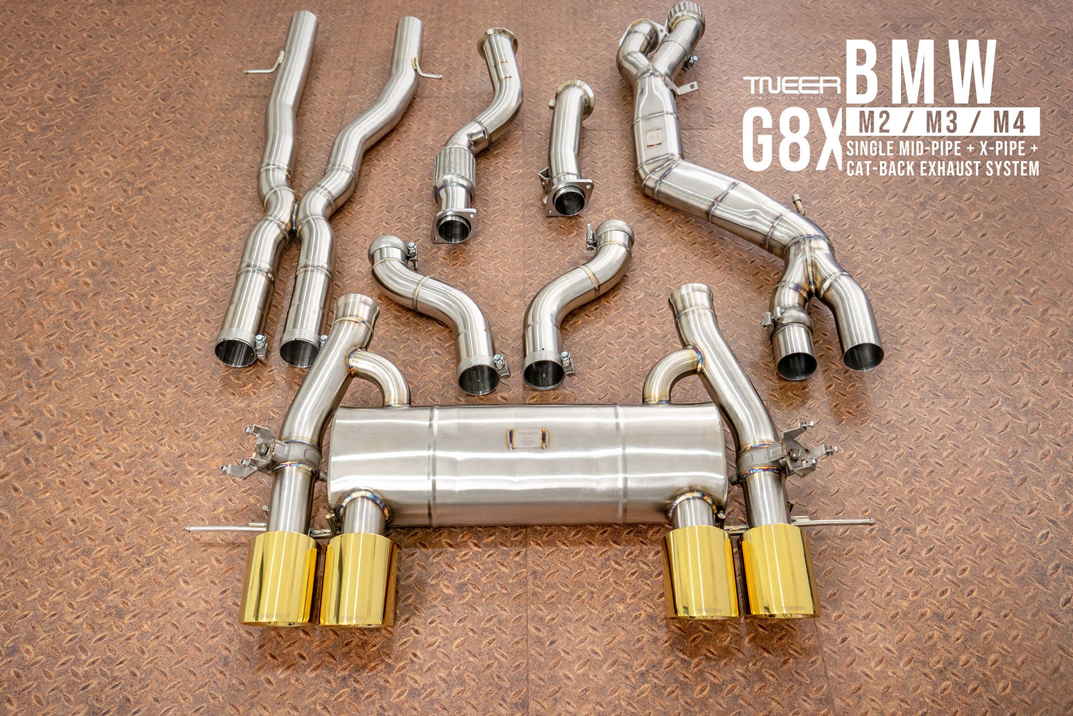 G82 M4 Wolverine X pipe + Catback Exhaust